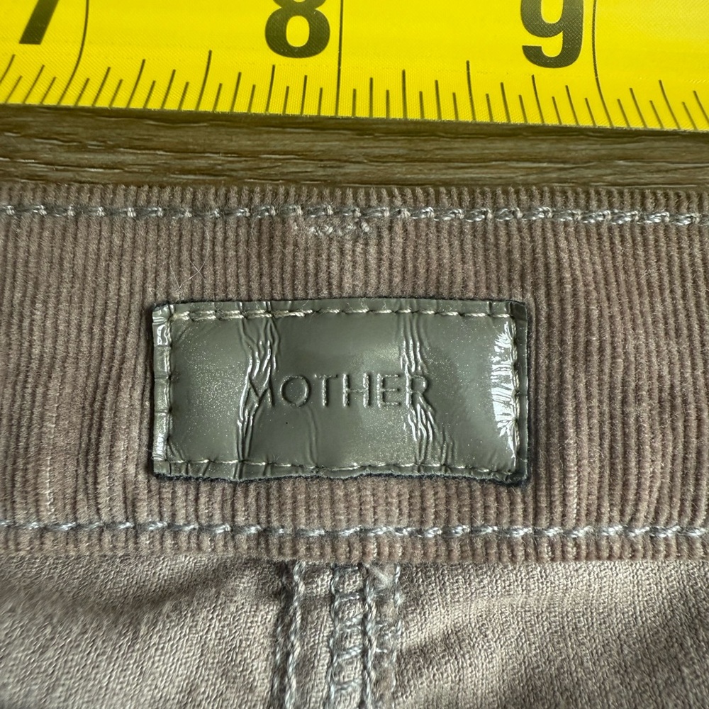 Mother Jeans- The Dropout Hopscotch in Corduroy, Color Beaver. Size 29 (8/10) - Picture 7 of 10
